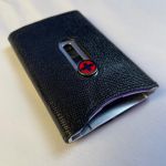 Wagner Swiss Wallet Tuxedo Silver Leather